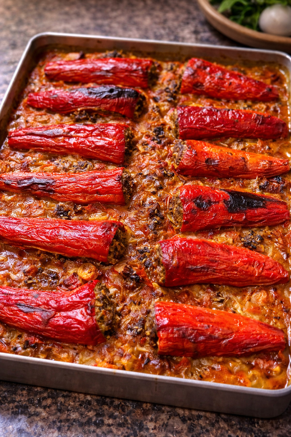 Gefüllte Paprika